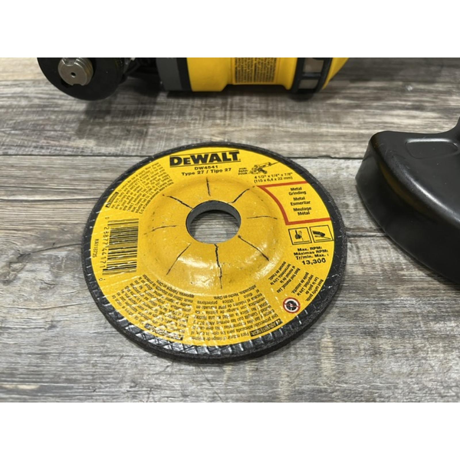 AS-IS DEWALT FLEXVOLT 60V MAX Cordless Brushless 4.5 in. to 6 in. Small Angle Grinder with Kickback Brake (Tool Only)