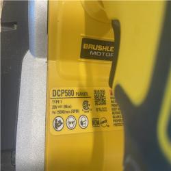 AS-IS DEWALT 20V MAX XR Cordless Brushless 3-1/4 in. Planer (Tool Only)