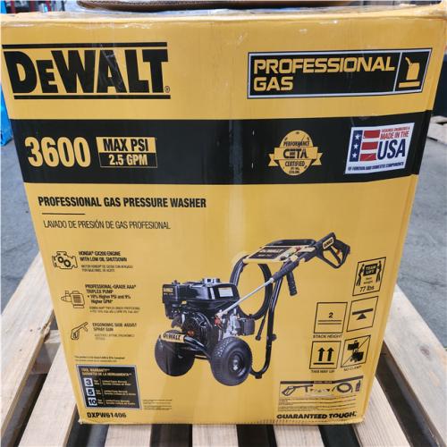 Phoenix NEW DEWALT 3600 PSI 2.5 GPM Cold Water Gas Professional Pressure Washer with HONDA GX200 Engine