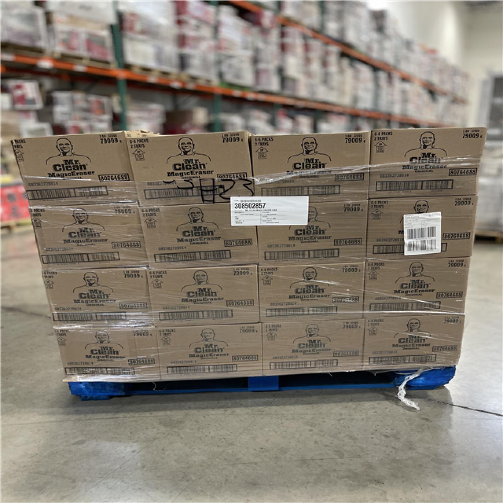 DALLAS LOCATION - Mr. Clean Magic Eraser Sponge (6 Count) PALLET- (480 PACKS)