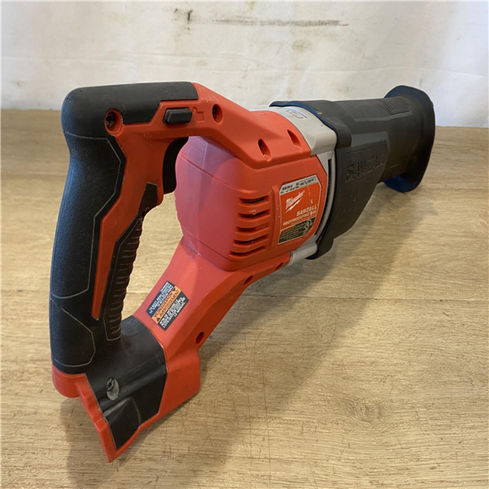 AS-IS Milwaukee 18V Lithium-Ion Cordless SAWZALL Reciprocating Saw (Tool-Only)