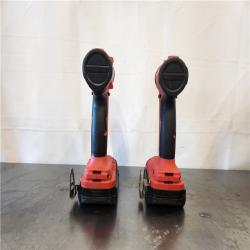 AS-IS- Milwaukee 18V Lithium-Ion Brushless Cordless Compact Drill/Impact Combo Kit