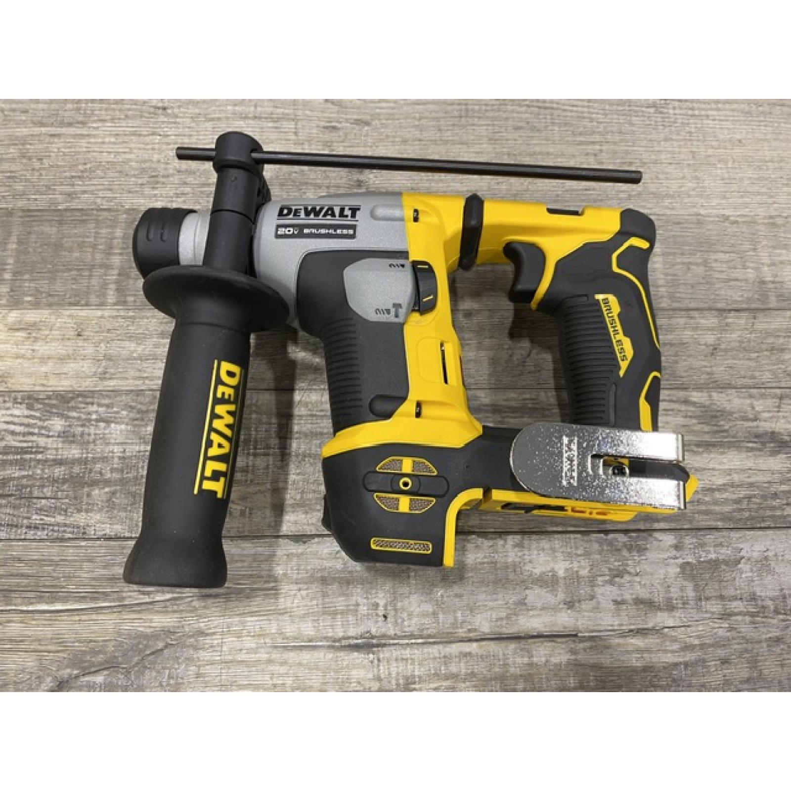 AS-IS DEWALT ATOMIC 20V MAX Cordless Brushless Ultra-Compact 5/8 in. SDS Plus Hammer Drill (Tool Only)