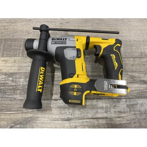 AS-IS DEWALT ATOMIC 20V MAX Cordless Brushless Ultra-Compact 5/8 in. SDS Plus Hammer Drill (Tool Only)