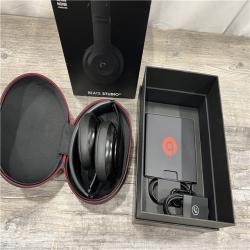 AS-IS Beats Studio3 Wireless Noise Cancelling Headphones- Matte Black