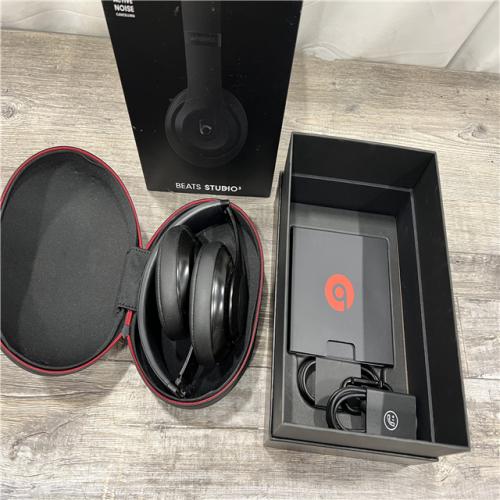 AS-IS Beats Studio3 Wireless Noise Cancelling Headphones- Matte Black