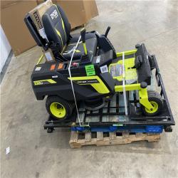 Houston Location - AS-IS Ryobi Z30 Li riding mower