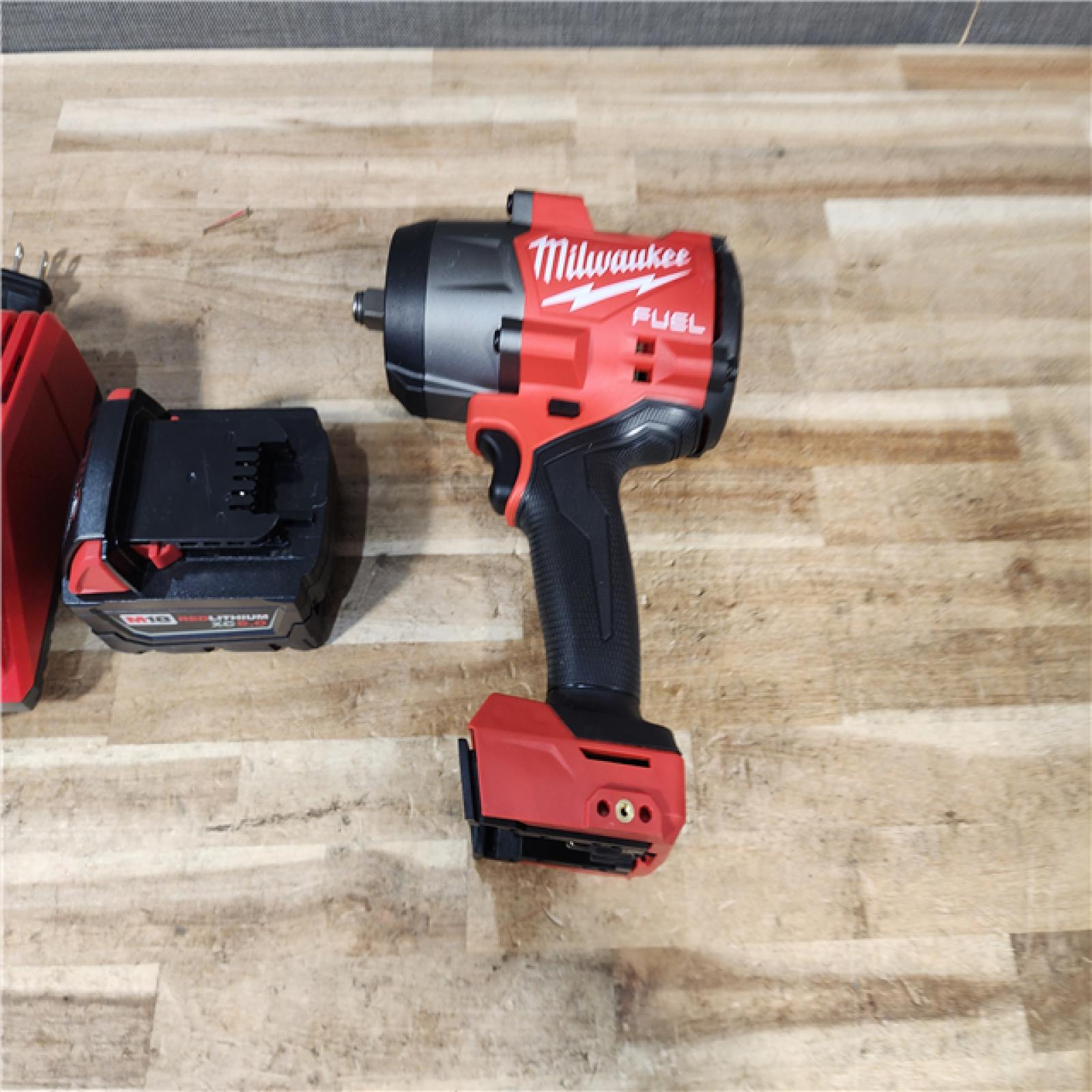 HOUSTON LOCATION - AS - IS Milwaukee FUEL 18V Lithium-Ion Brushless Cordless 1/2 in. Impact Wrench with Friction Ring (Tool-Only)