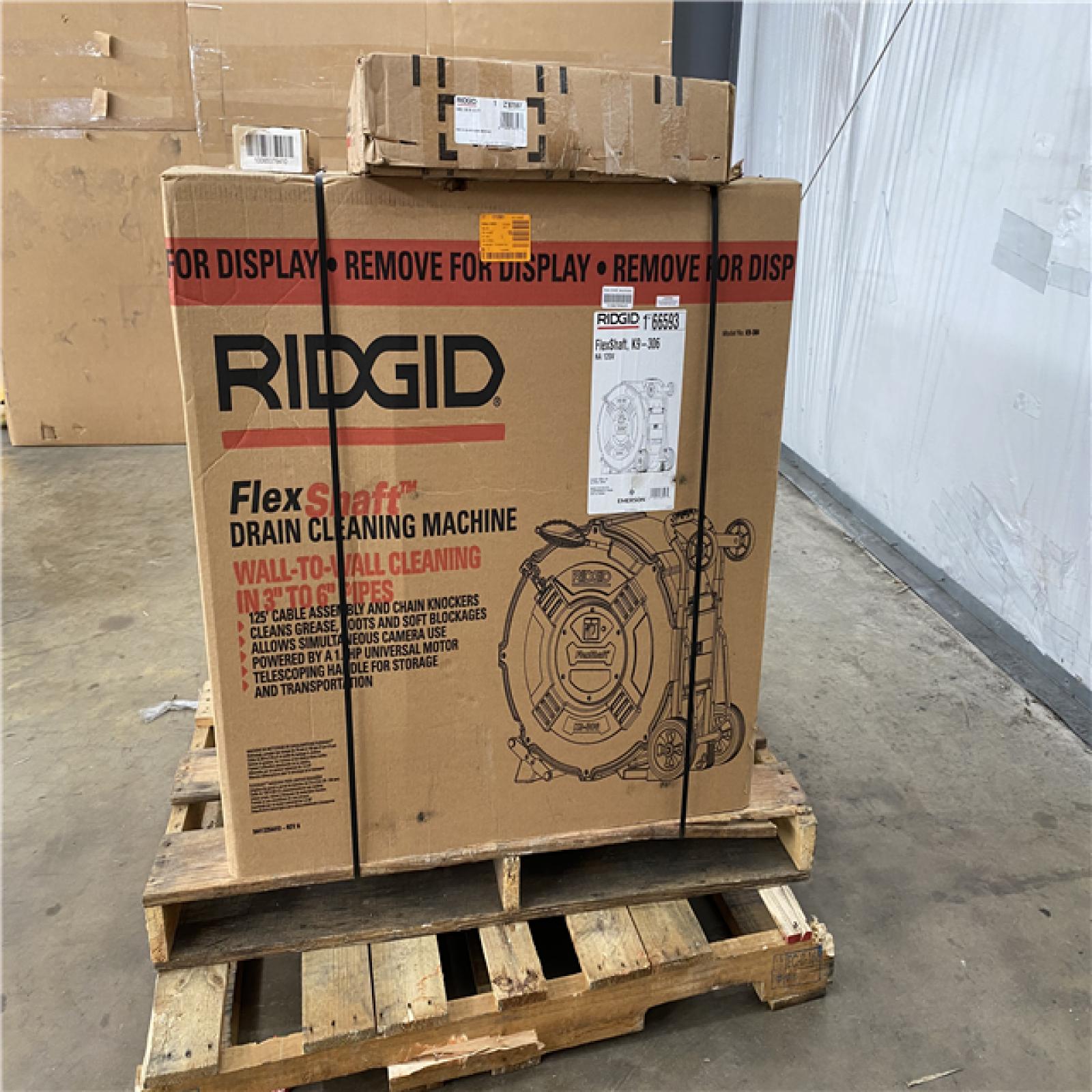 Houston Location - AS-IS flexshaft k9306 drain cleaner