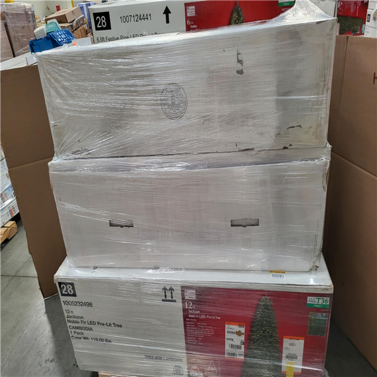 California AS-IS Holiday Pallet