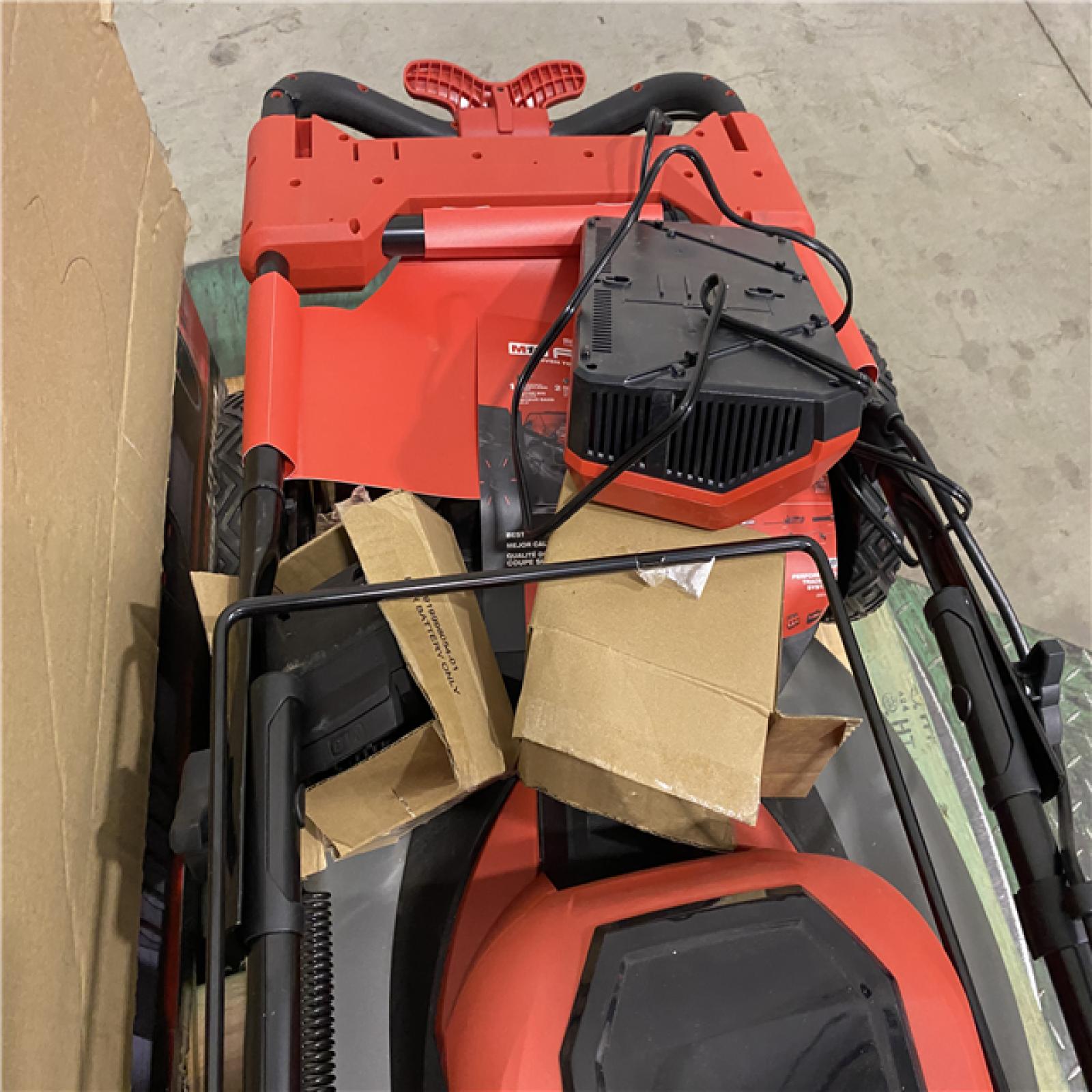 Dallas Location - As-Is M18 FUEL 21 Self-Propelled Dual Battery Mower Kit(Lot Of 2)