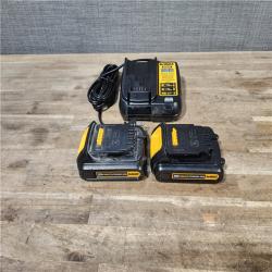 HOUSTON LOCATION - AS-IS DEWALT 3 TOOL COMBO KIT W/ (2) BATTERY & CHARGER