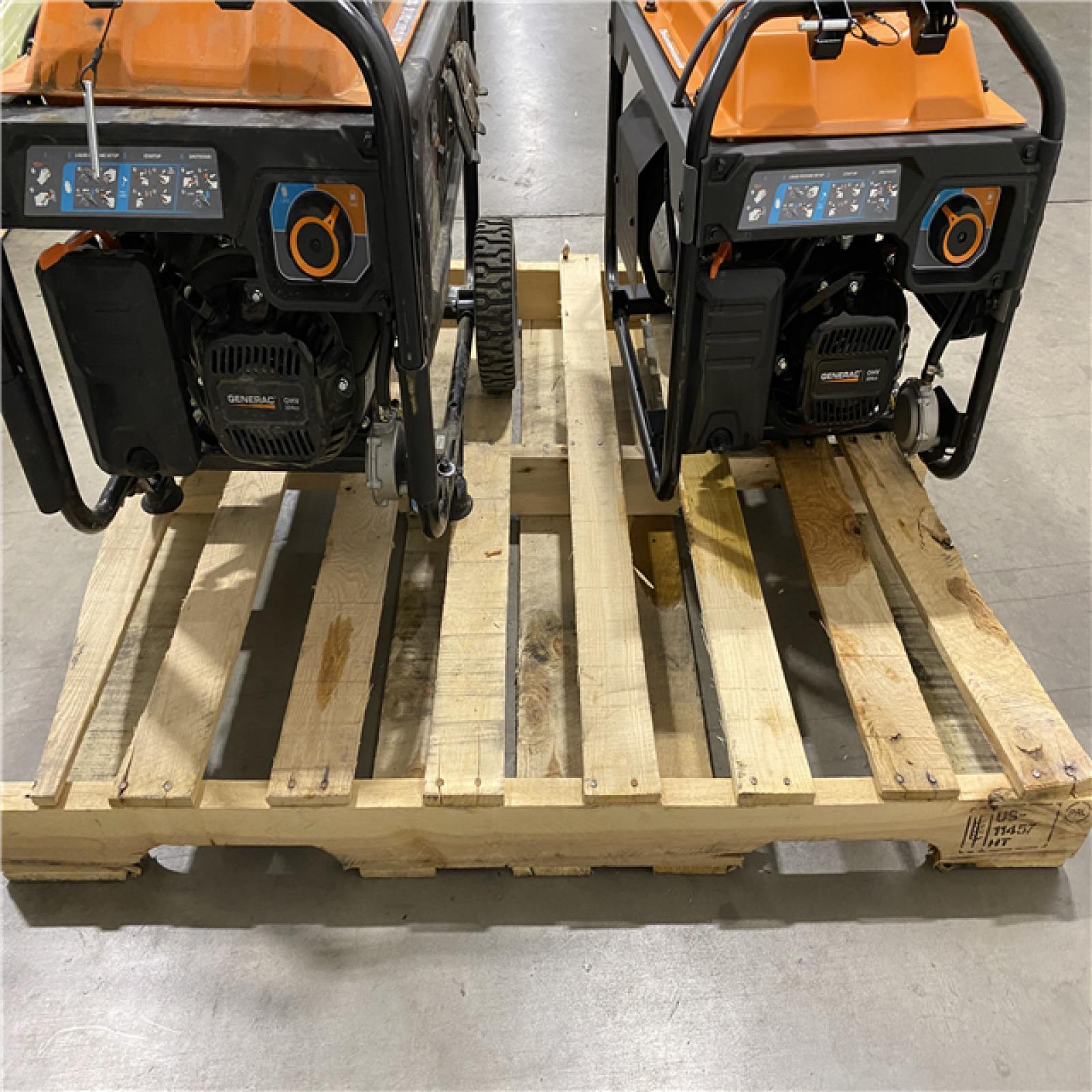 Dallas Location - As-Generac 4500 / 4000-Watt Gasoline Portable Generator-(Lot Of 2)