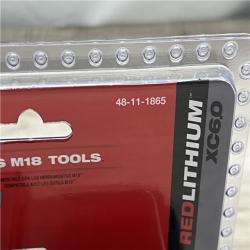 NEW Milwaukee Tool M18 Redlithium High Output Xc6.0 Battery Pack