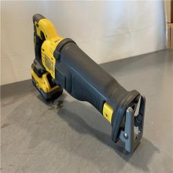 AS-IS - DeWalt 20V XR Lithium-Ion Cordless Reciprocating Saw with 20V Max XR 8.0 Ah Battery