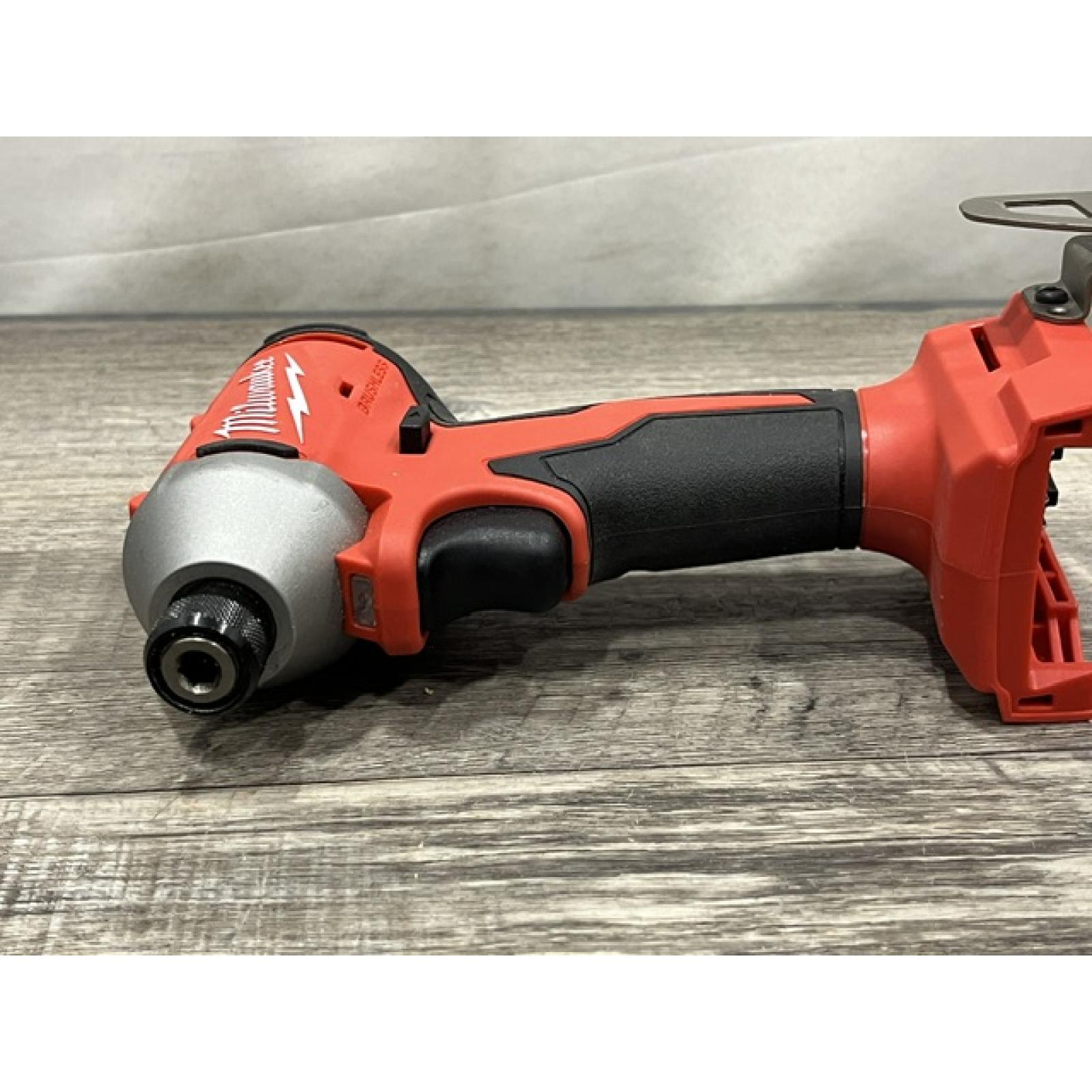 AS-IS Milwaukee 18V Lithium-Ion Brushless Cordless Compact Drill/Impact Combo Kit