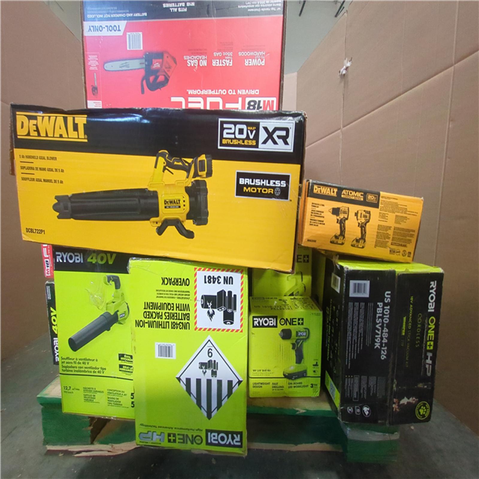 CALIFORNIA AS-IS TOOL PALLET