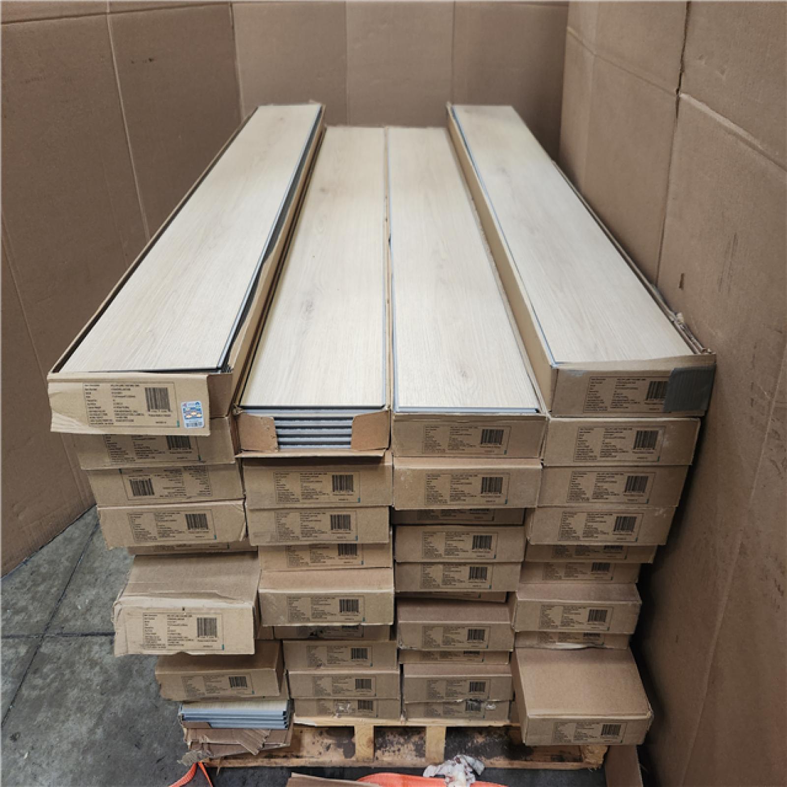 Phoenix Home Decorators Collection Willow Lane 12 MIL x 7 in. x 48 in. Blonde Beige Waterproof Click Lock Vinyl Plank Flooring (998 sq. ft./42 Case)