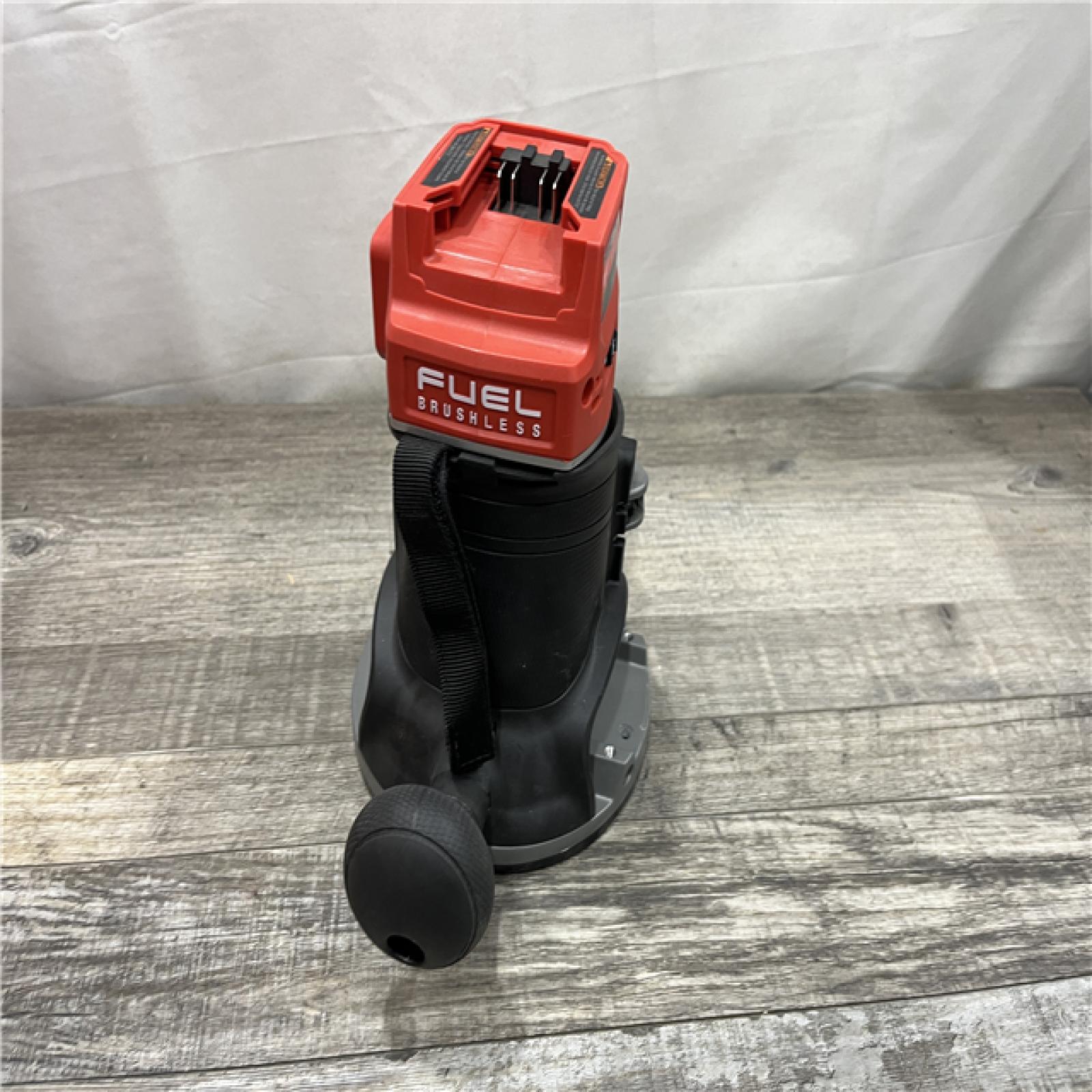 AS-IS Milwaukee FUEL 18V Lithium-Ion Cordless Brushless 1/2 in. Router (Tool-Only)