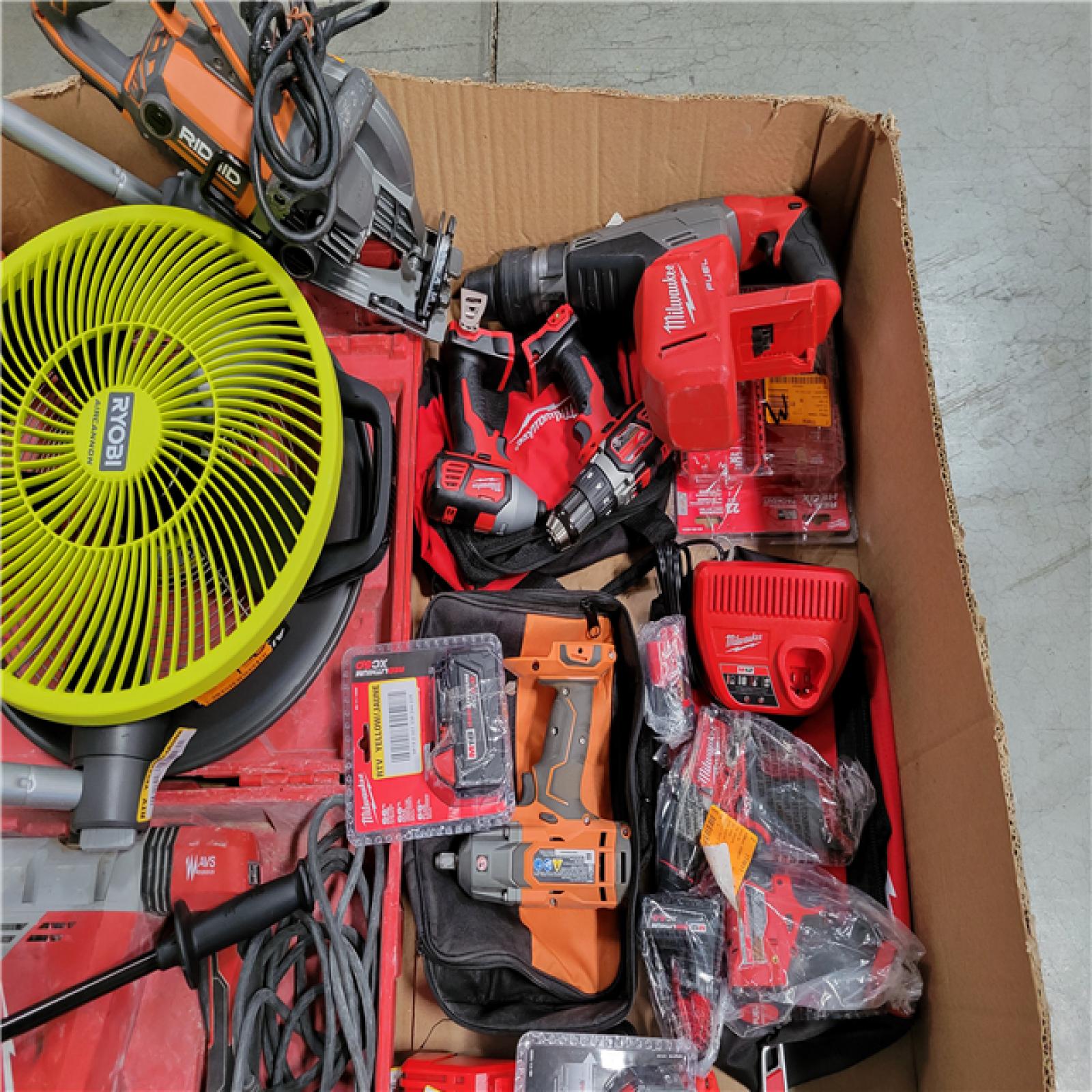 CALIFORNIA AS-IS TOOL PALLET