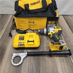 GOOD DEWALT 20V XR Lithium-Ion Cordless Hammer Drill Kit with 8.0 Ah Battery, Charger and Kit Bag