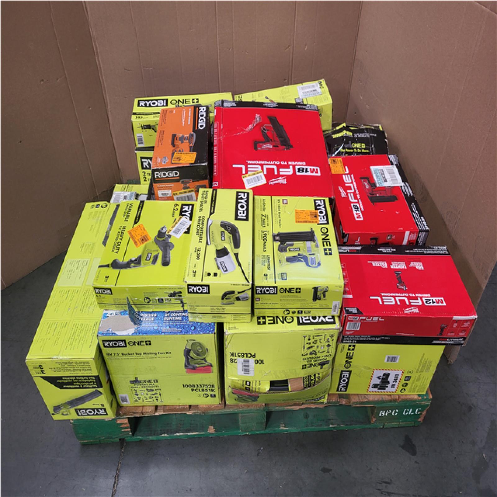 CALIFORNIA AS-IS TOOL PALLET