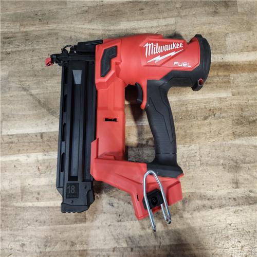 HOUSTON LOCATION - AS-IS Milwaukee  FUEL 18-Volt Lithium-Ion Brushless Cordless Gen II 18-Gauge Brad Nailer (Tool-Only)