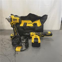 AS-IS- DeWalt 20-Volt Lithium-Ion 2-Tool Cordless Combo Kit with 5.0 Ah Battery and Charger