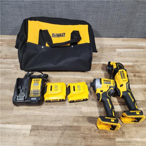 HOUSTON LOCATION - AS - IS DEWALT ATOMIC 20-Volt Lithium-Ion Cordless Brushless (2-Tool) Combo Kit
