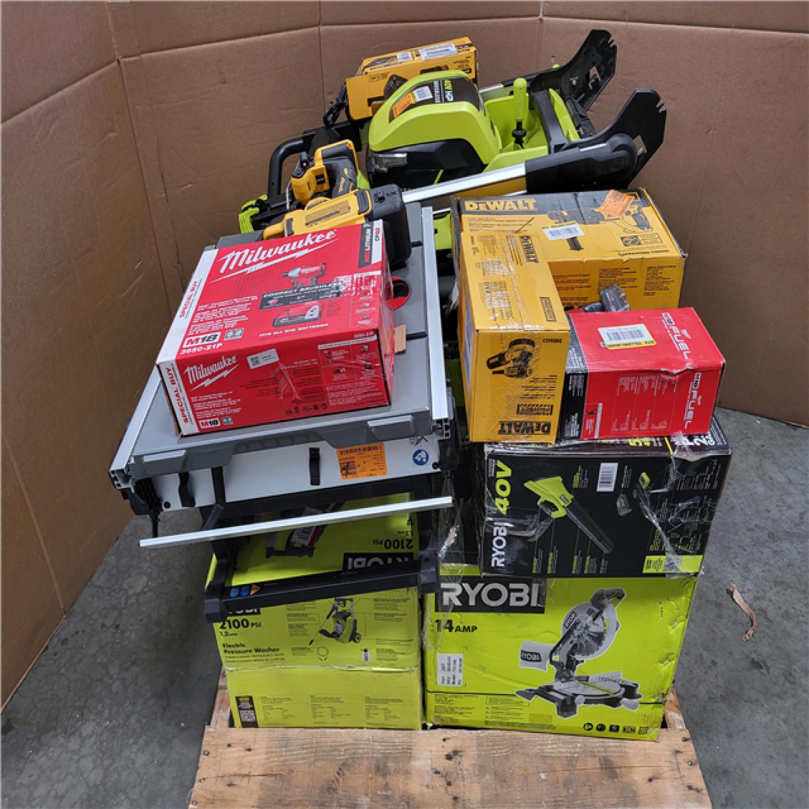 CALIFORNIA AS-IS TOOL PALLET