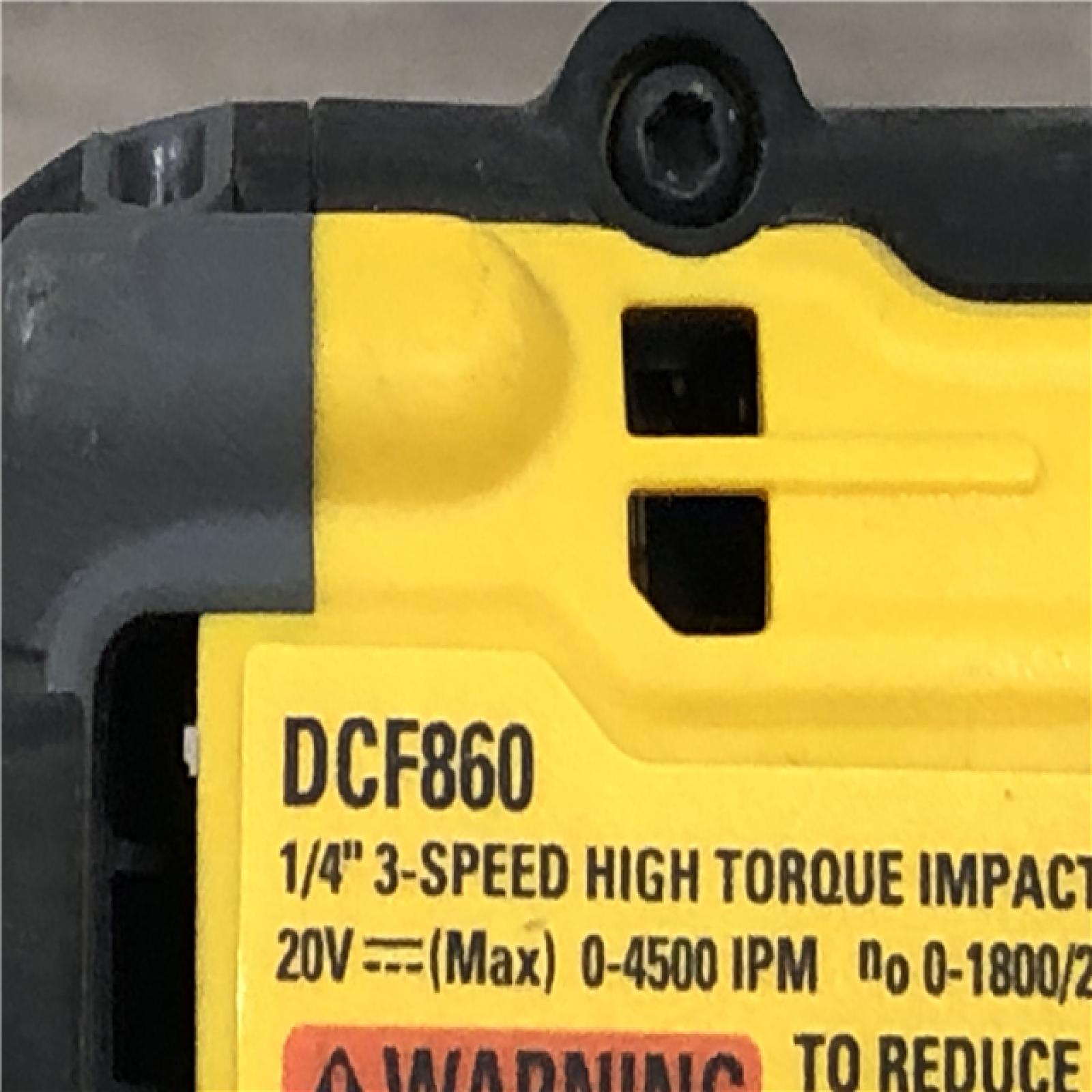 AS-IS DEWALT 20V MAX XR Cordless Impact Driver (Tool Only)