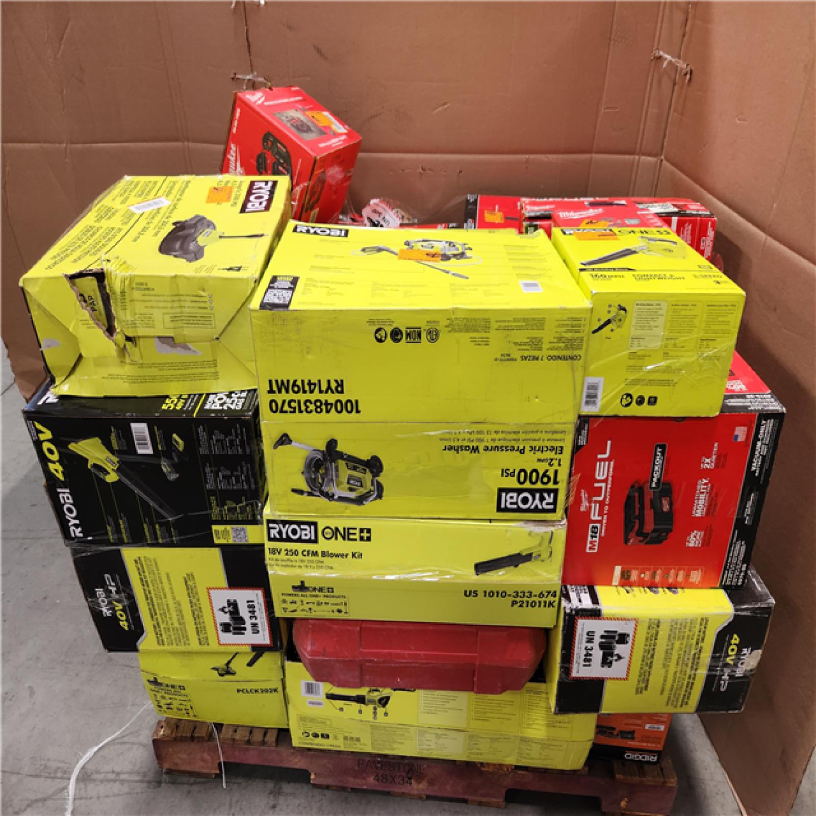 CALIFORNIA AS-IS TOOL PALLET