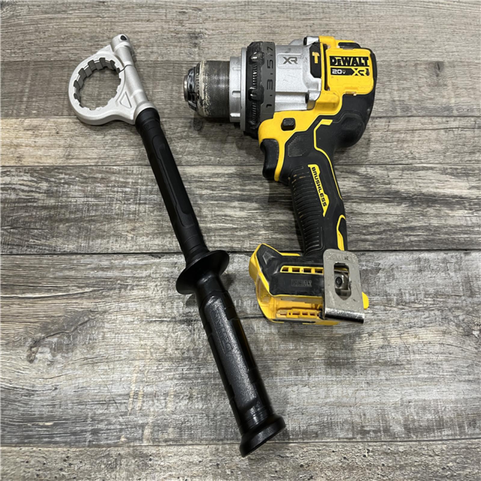 AS-IS DEWALT 20V MAX Brushless Cordless 1/2 3-Speed Hammer Drill (Tool-Only)