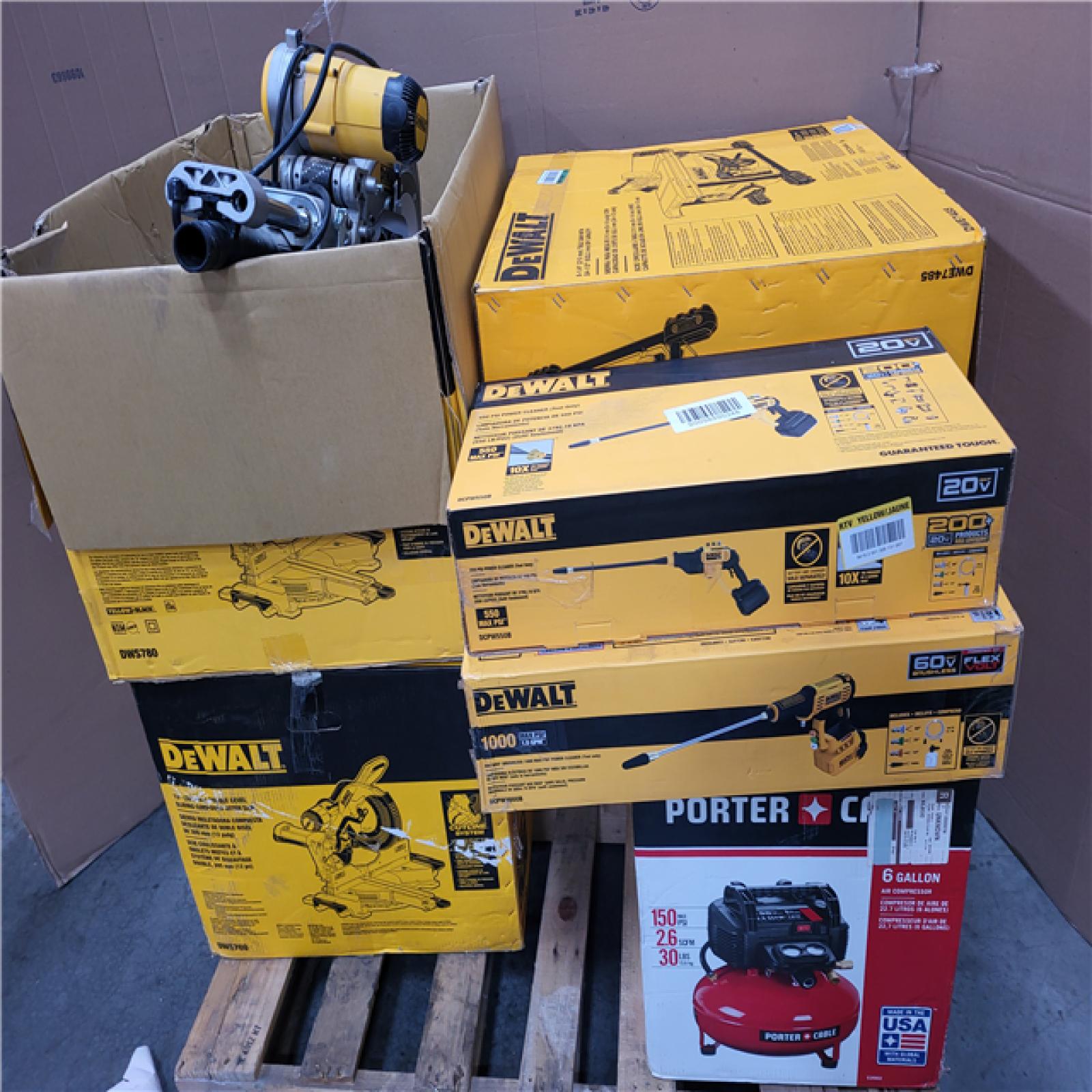 CALIFORNIA AS-IS TOOL PALLET