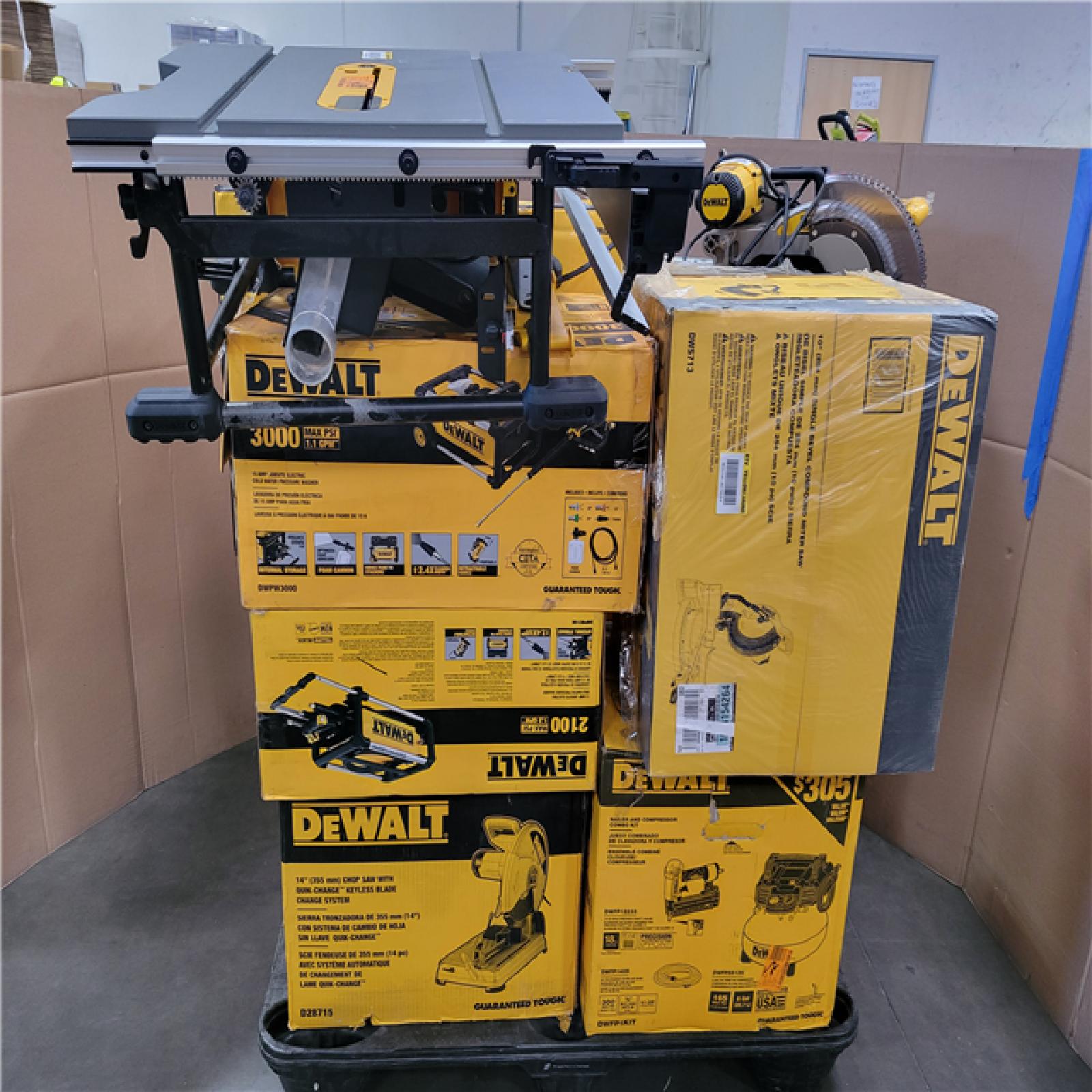 CALIFORNIA AS-IS TOOL PALLET