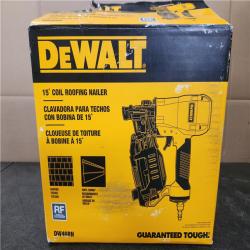 Phoenix NEW DEWALT 1-3/4 in. 15 Degree Pneumatic Coil Roofing Nailer