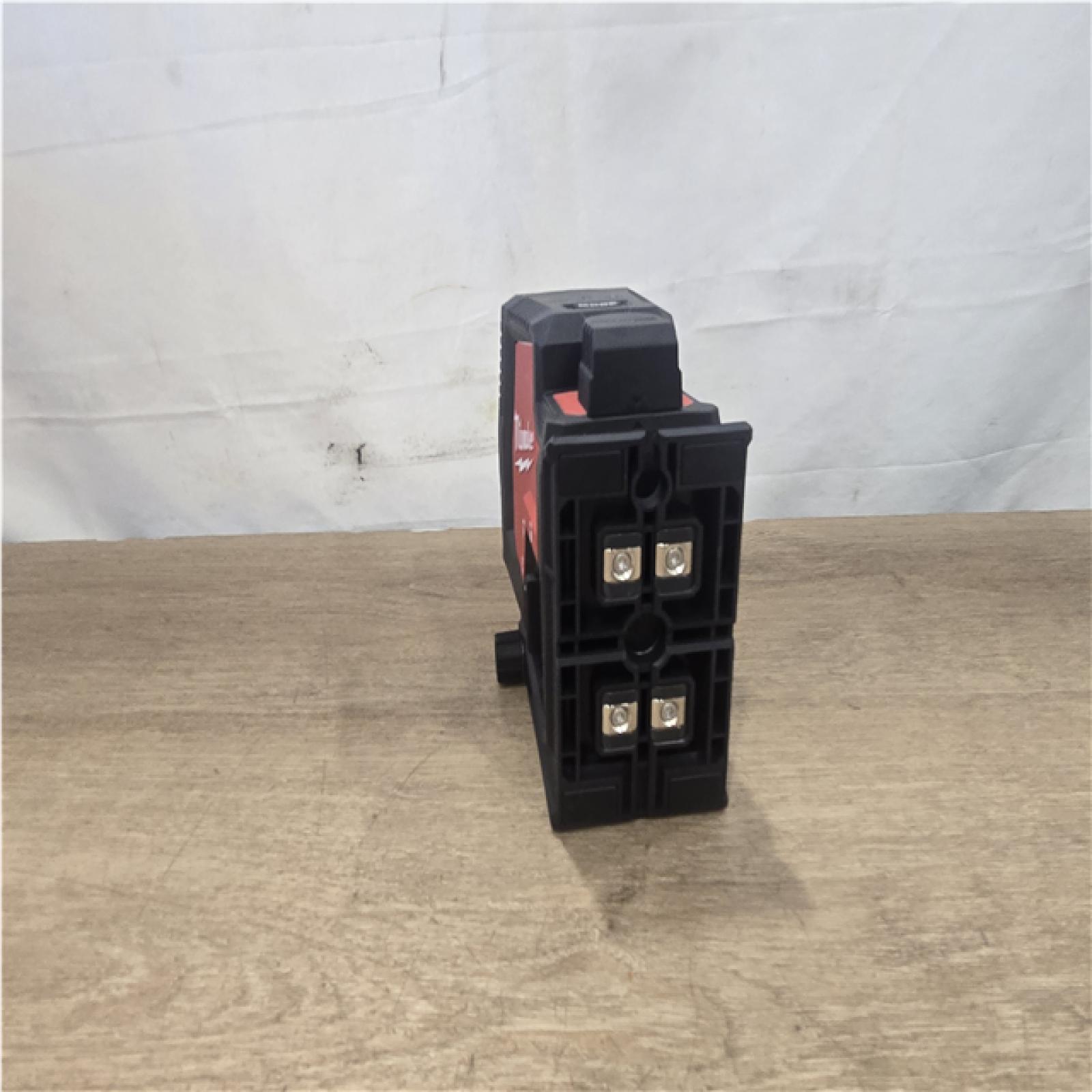 AS-IS Milwaukee 100 ft. REDLITHIUM Lithium-Ion USB Green Rechargeable Cross Line Laser Level with Charger