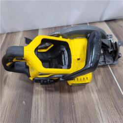 AS-IS  DEWALT FLEXVOLT 60V MAX Cordless Brushless 7-1/4 in. Wormdrive Style Circular Saw (Tool Only)
