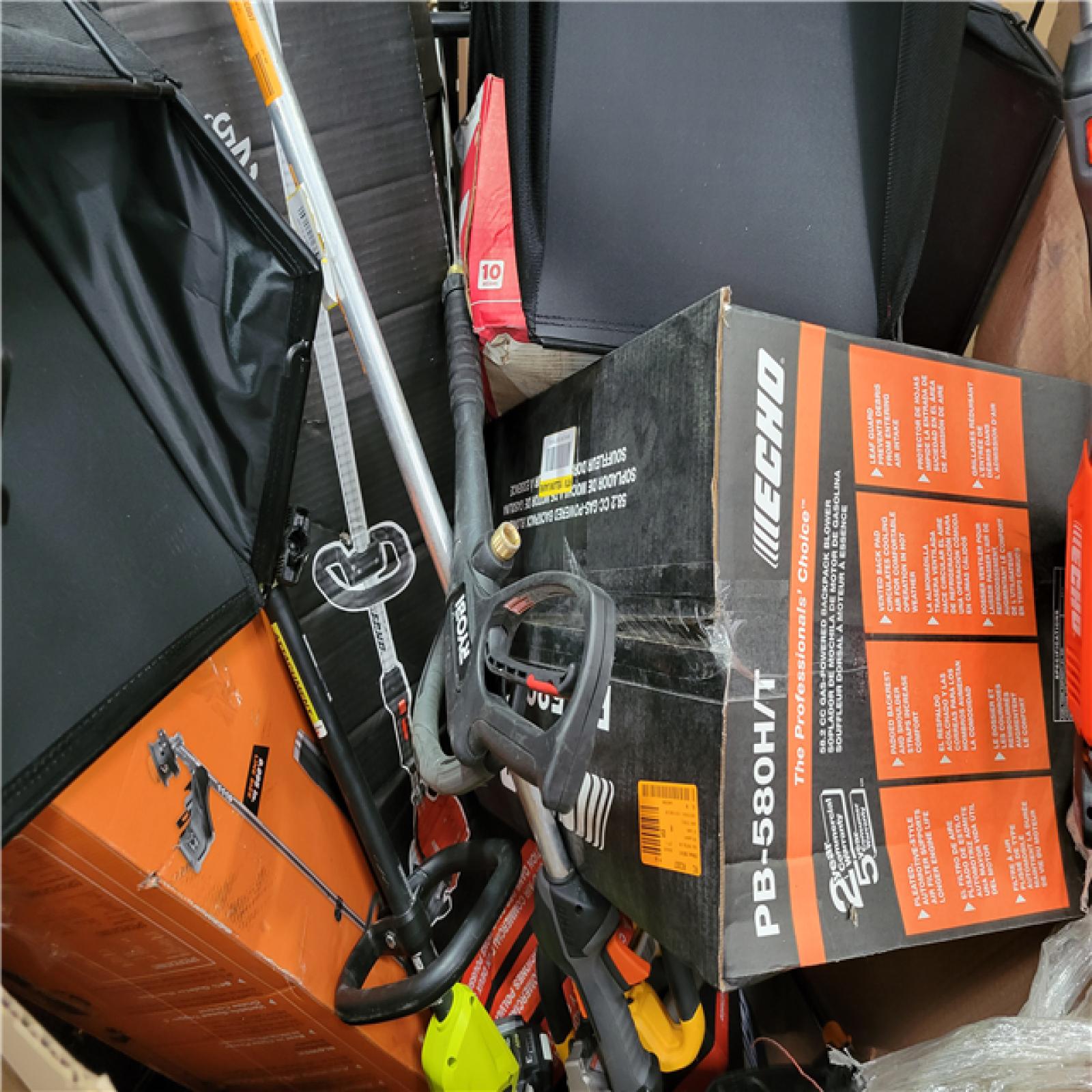 CALIFORNIA AS-IS OUTDOOR POWER EQUIPMENT