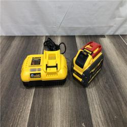AS-IS DEWALT 20V/60V MAX FLEXVOLT Lithium-Ion 9.0Ah Battery and Charger Starter Kit