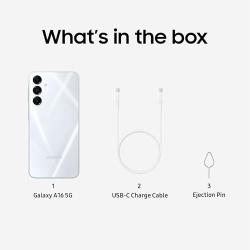 AS-IS Samsung Galaxy A16 5G 128GB in Light Grey (Unlocked)(SM-A166UZAAXAA)