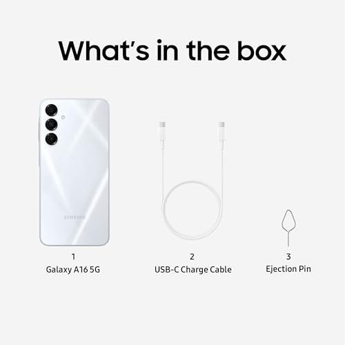 AS-IS Samsung Galaxy A16 5G 128GB in Light Grey (Unlocked)(SM-A166UZAAXAA)