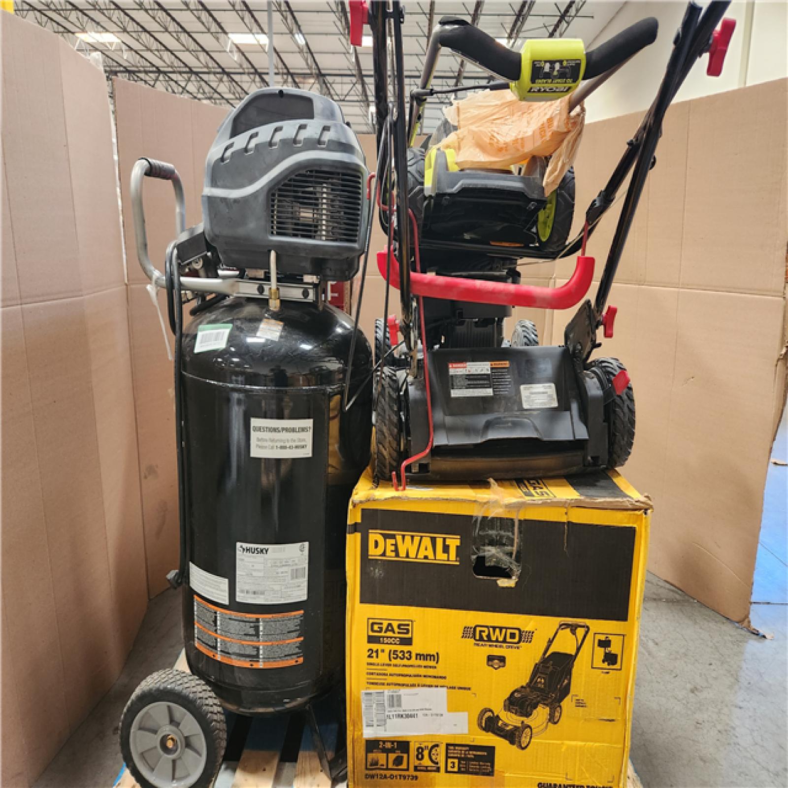 CALIFORNIA AS-IS OUTDOOR POWER EQUIPMENT