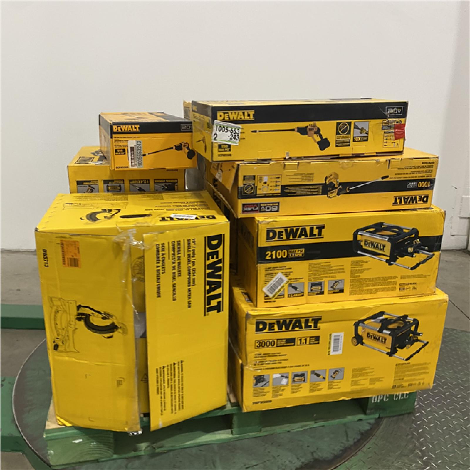 Dallas Location - As-Is DEWALT Tool Pallet