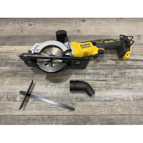 AS-IS DEWALT ATOMIC 20V MAX Cordless Brushless 4-1/2 in. Circular Saw (Tool Only)