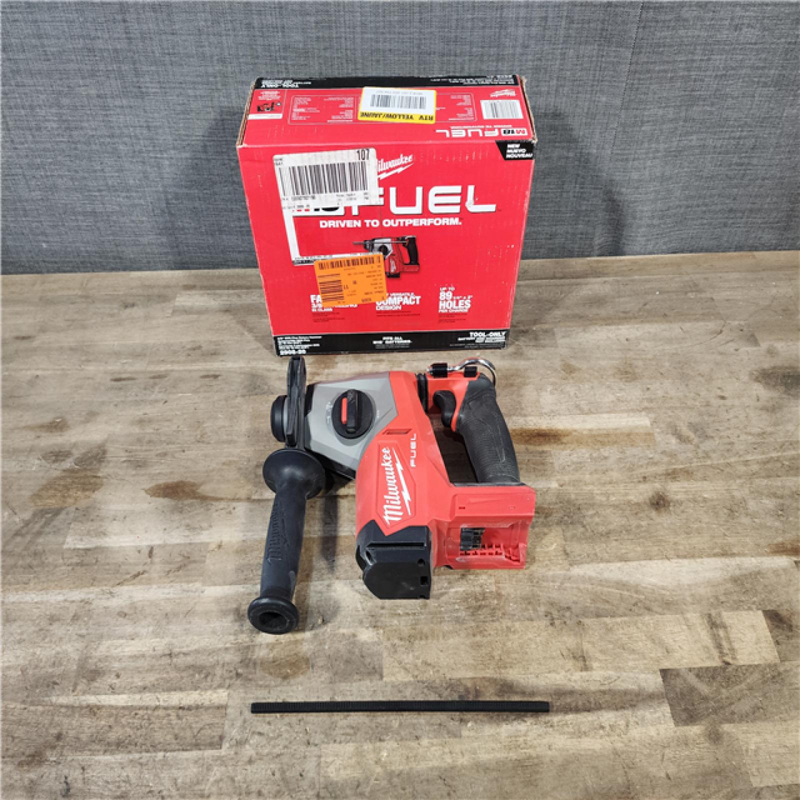 HOUSTON LOCATION - AS-IS Milwaukee M18 FUEL 18V Lithium-Ion Brushless Cordless 5/8 in. SDS-Plus Rotary Hammer (Tool-Only)