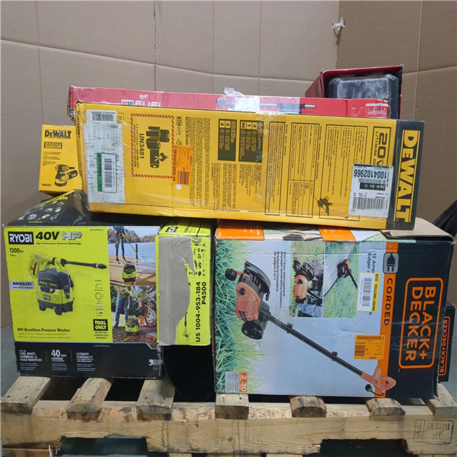 CALIFORNIA AS-IS TOOL PALLET