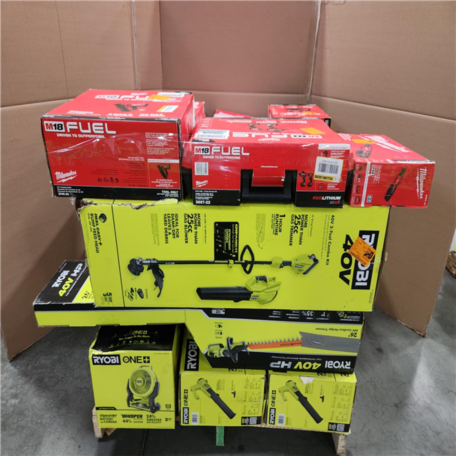 CALIFORNIA  AS-IS TOOL PALLET