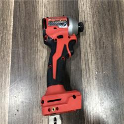 AS-IS Milwaukee 18V Lithium-Ion Brushless Cordless 1/4 in. Compact Impact Driver (Tool Only)