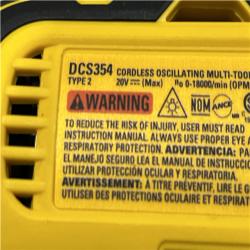 AS-IS DEWALT ATOMIC 20V MAX Lithium-Ion Cordless Brushless Oscillating Tool Kit